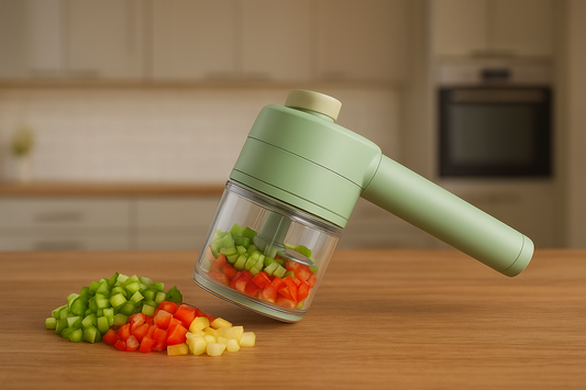 4 in 1 Portable Electric Vegetable Cutter Set